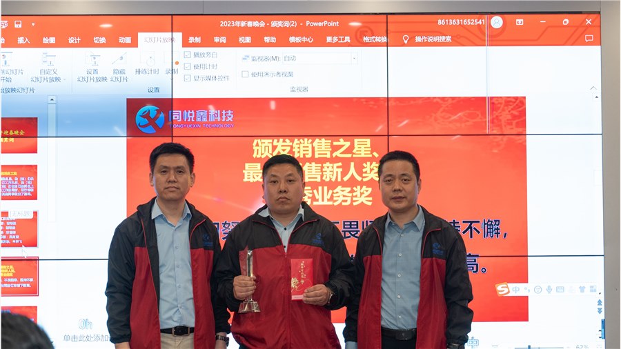 跨越梦想、引领未来--同悦鑫科技有限公司2023华彩盛典