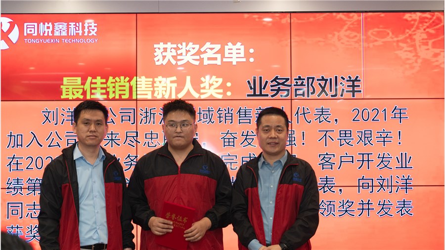 跨越梦想、引领未来--同悦鑫科技有限公司2023华彩盛典